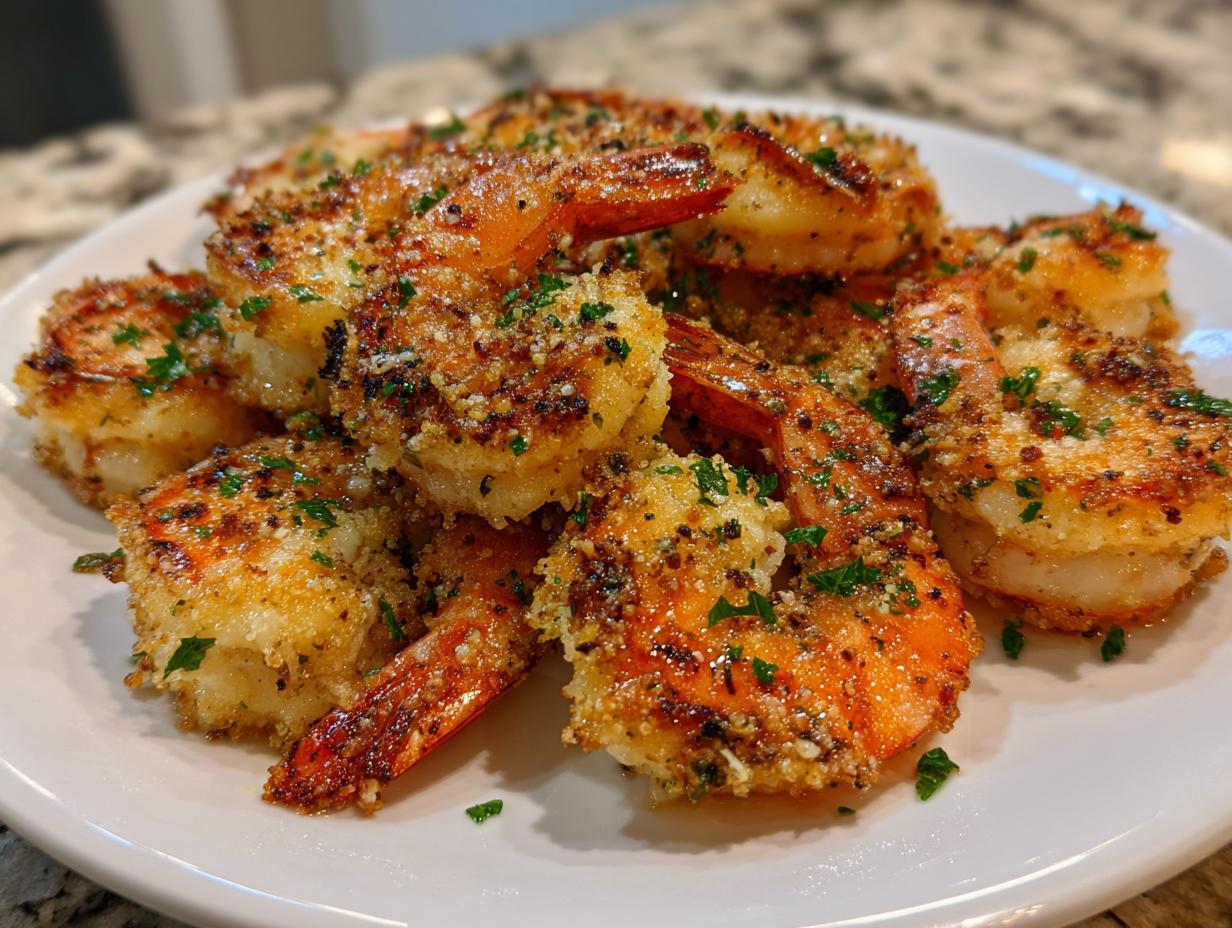 20-Minute Baked Garlic Parmesan Shrimp – Irresistible Crust Guaranteed