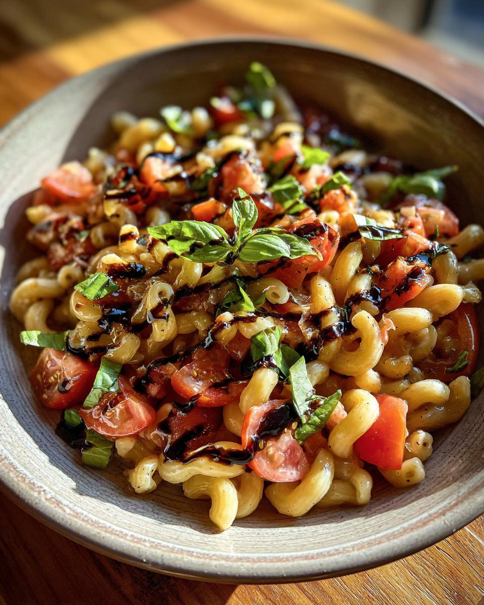 Bruschetta-Inspired Pasta Salad - detail 2