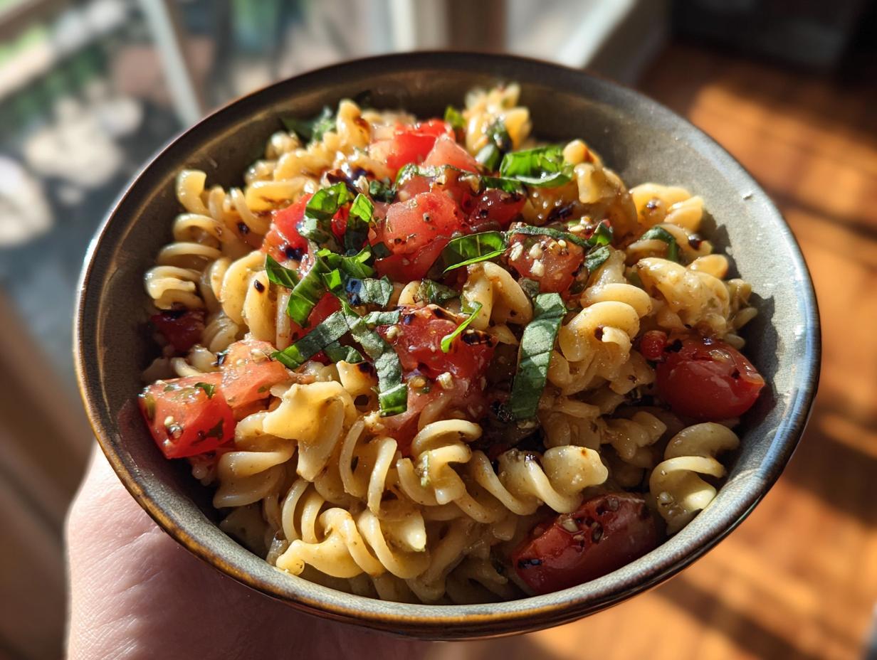 Bruschetta Pasta Salad: 30-minute Bliss, Never Enough
