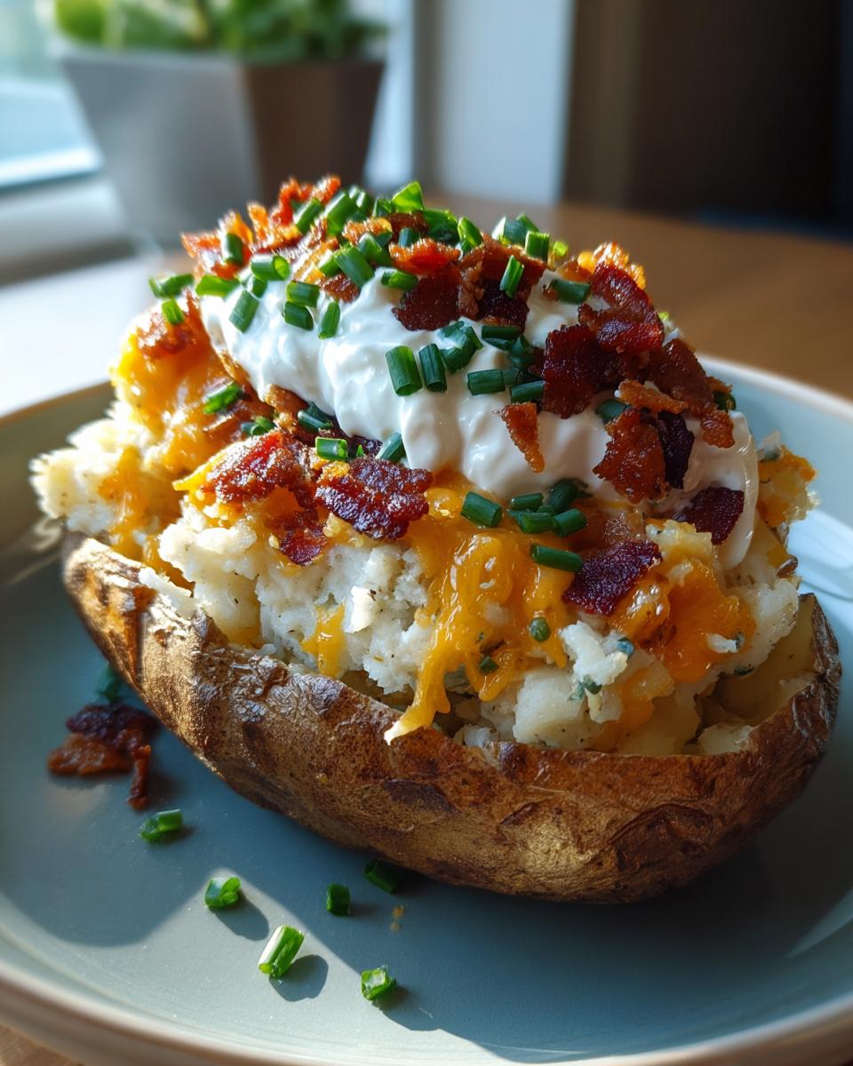Cheesy Vegan Loaded Potato Stacks - detail 1
