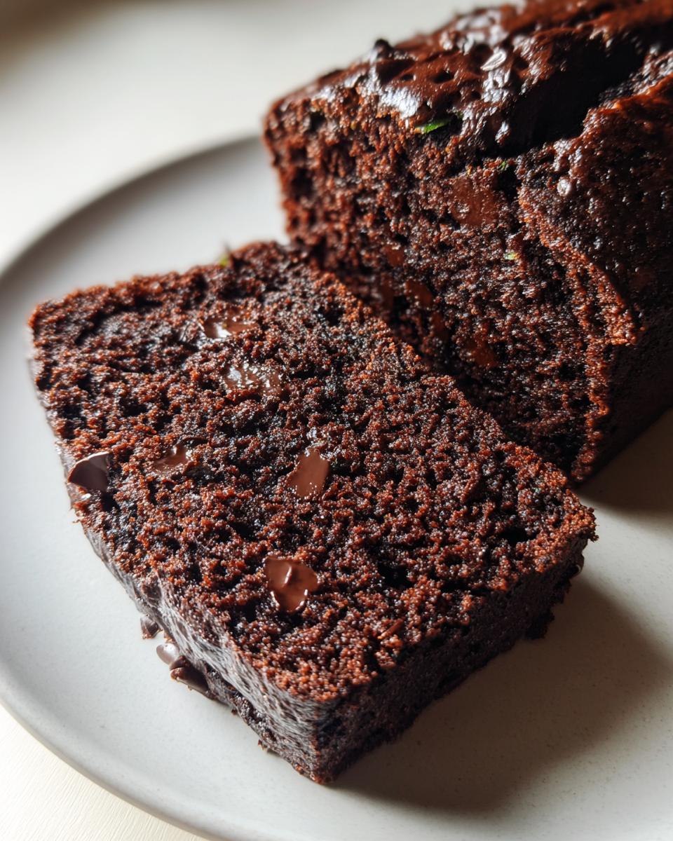 Double Chocolate Zucchini Bread - detail 3
