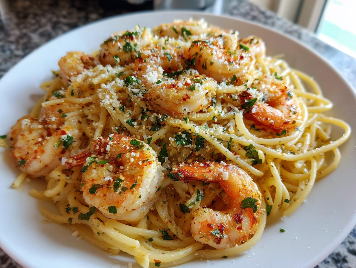 25-Minute Garlic Butter Shrimp Pasta: Irresistible Flavor Explosion
