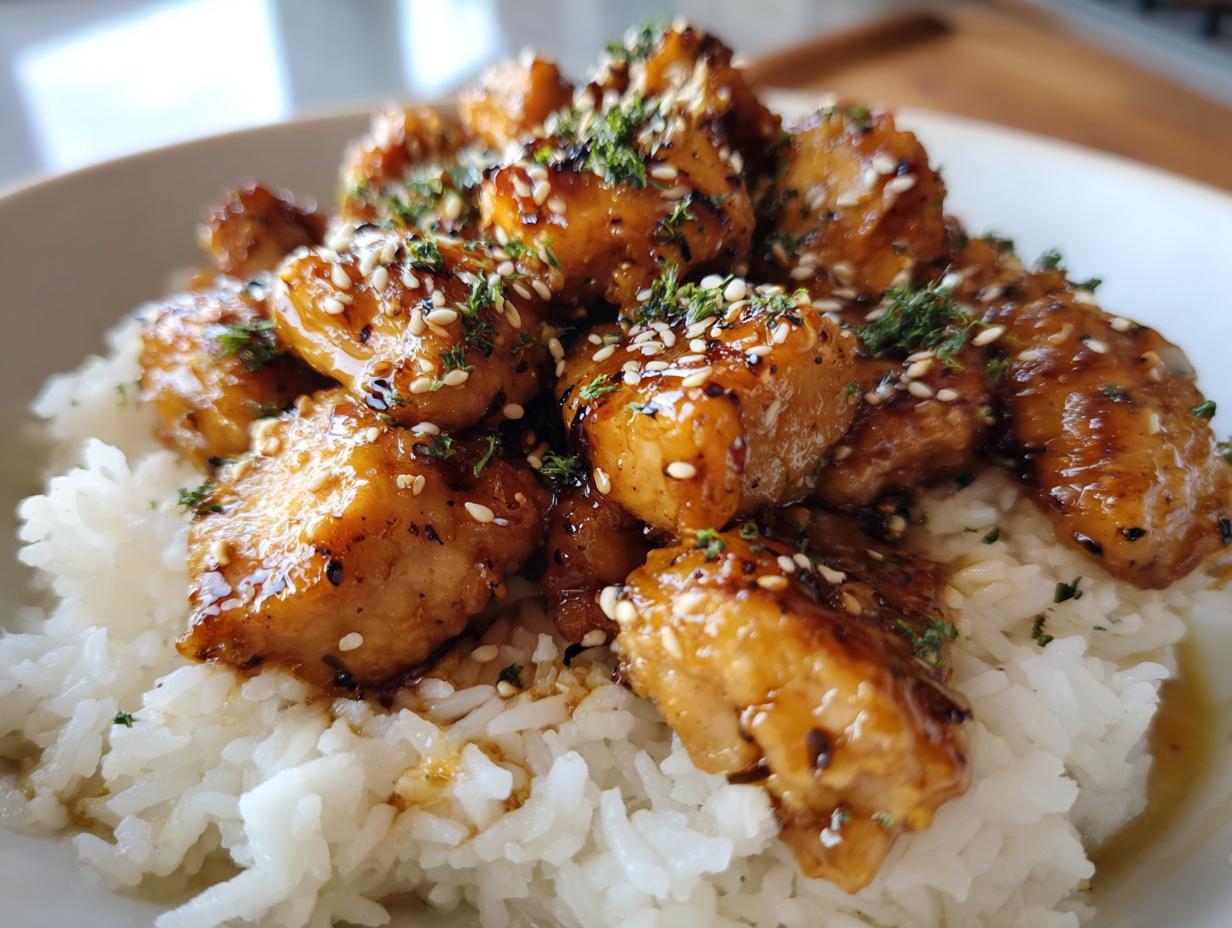 30-Minute Honey Garlic Chicken Bites That Will Blow Your Mind