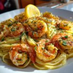 Lemon Garlic Butter Shrimp Pasta