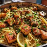 One-Pan Tofu Piccata Pasta