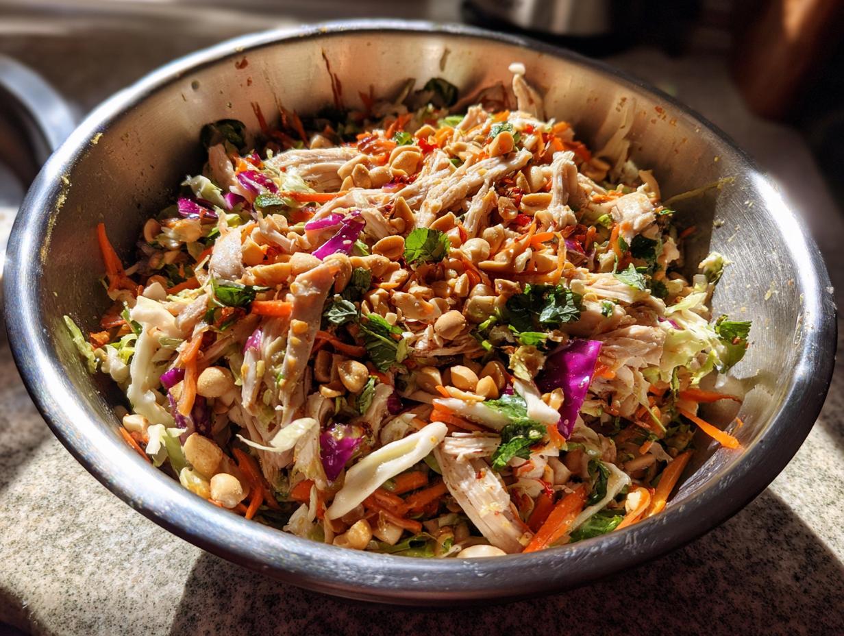 Devastating Vegan Vietnamese Chicken Salad in Under 30
