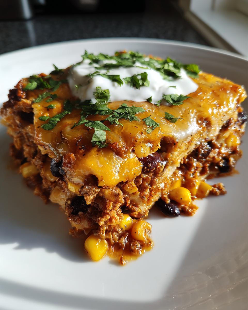 Weight Watchers Friendly Taco Casserole Recipe - detail 1
