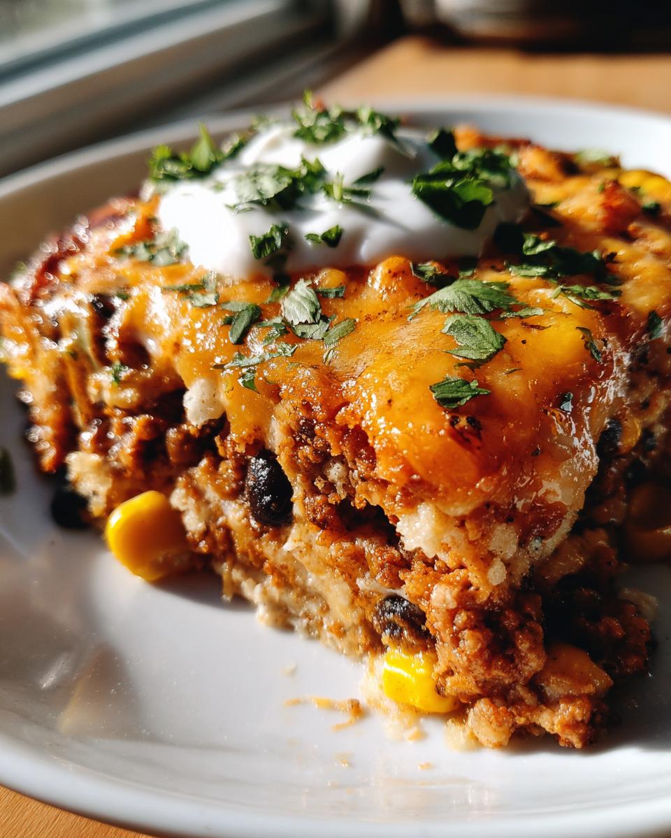 Weight Watchers Friendly Taco Casserole Recipe - detail 2