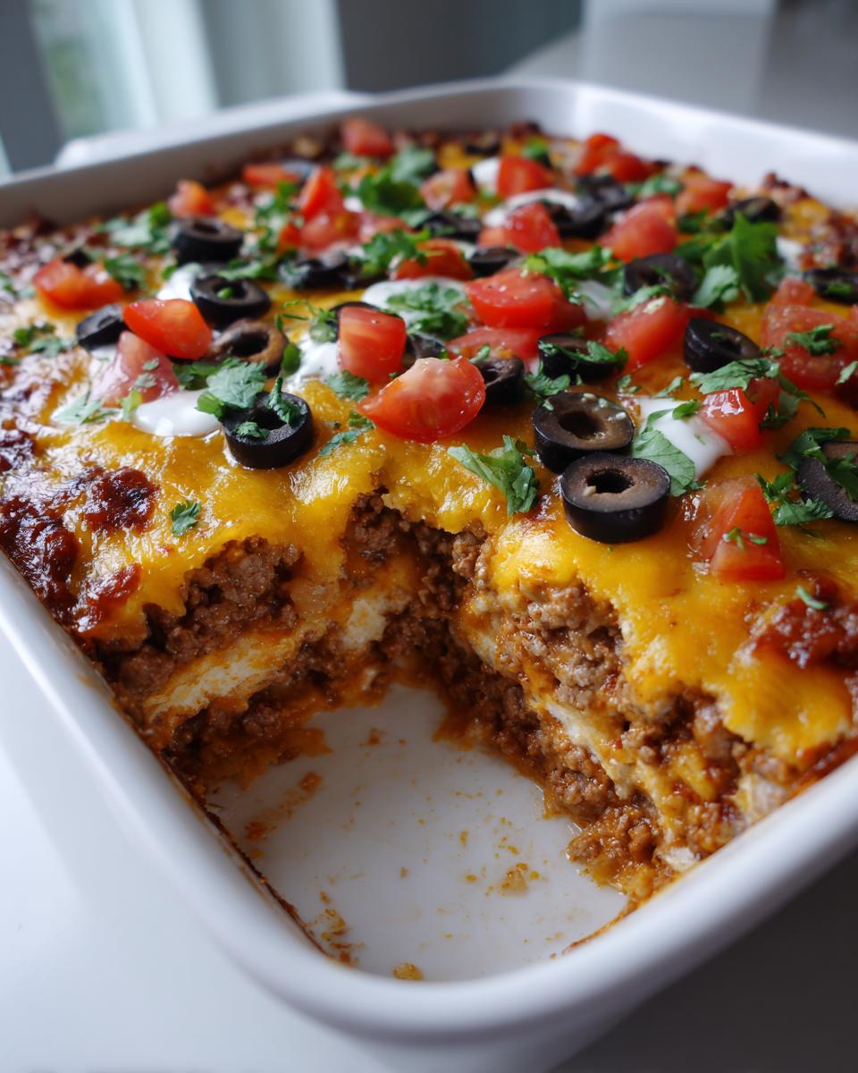 Weight Watchers Taco Casserole Recipe - detail 1